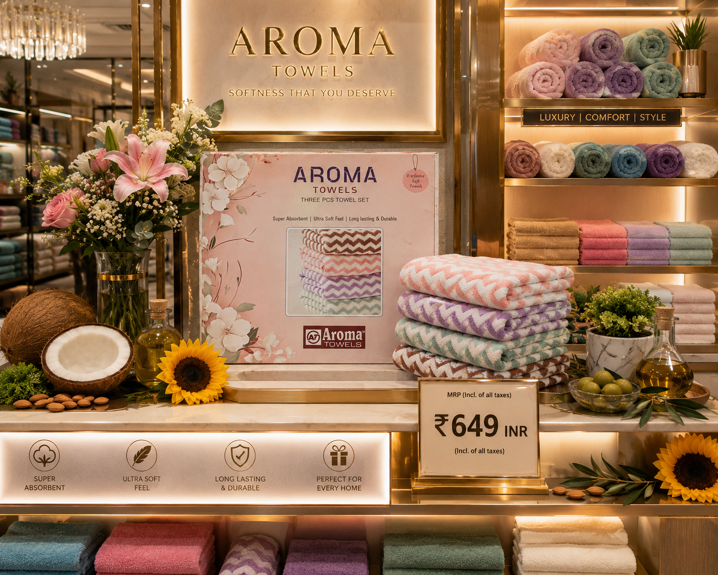 Towel set Aroma