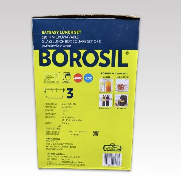 Borosil Lunch Box