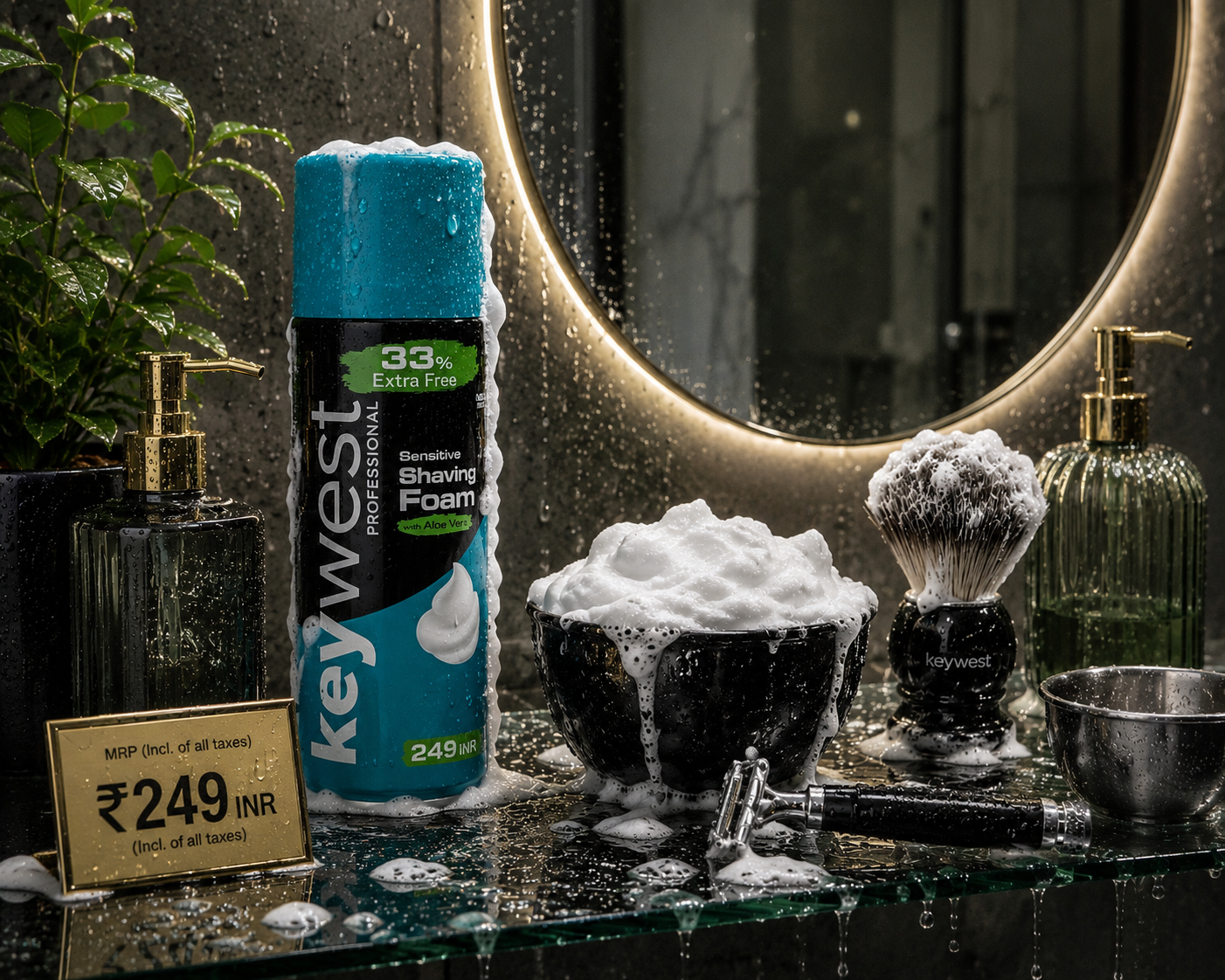 Shaving foam Key West