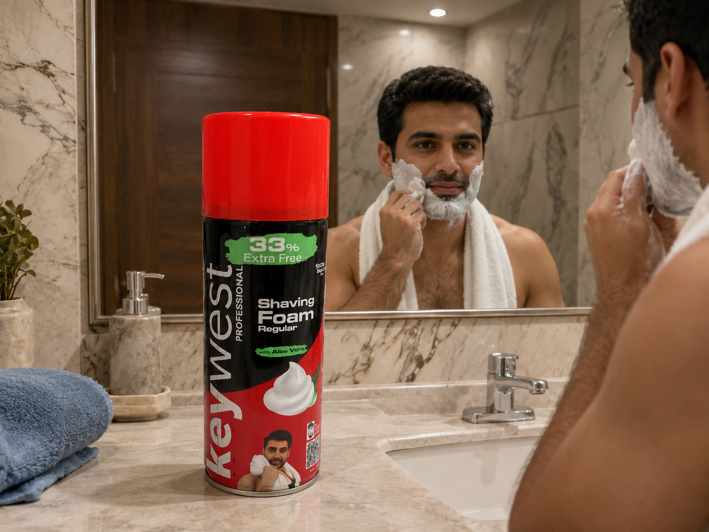 Shaving foam Key West