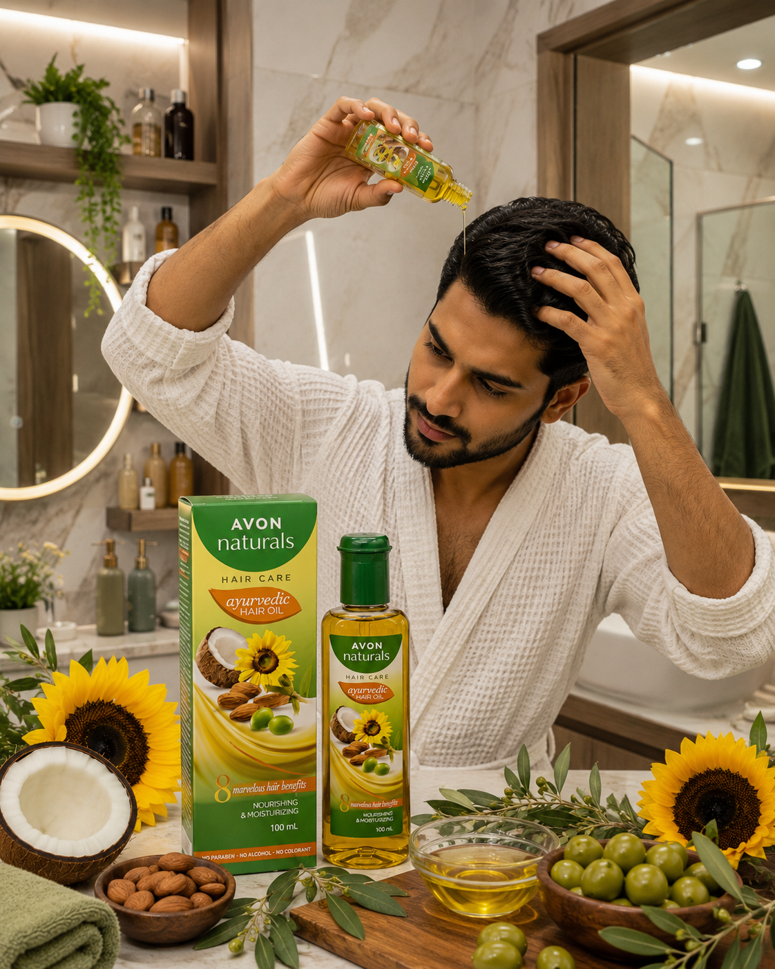 Avon naturals Hair oil