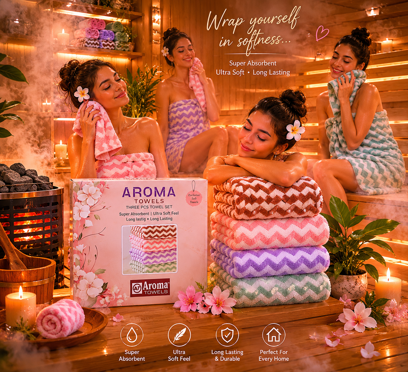 Towel set Aroma