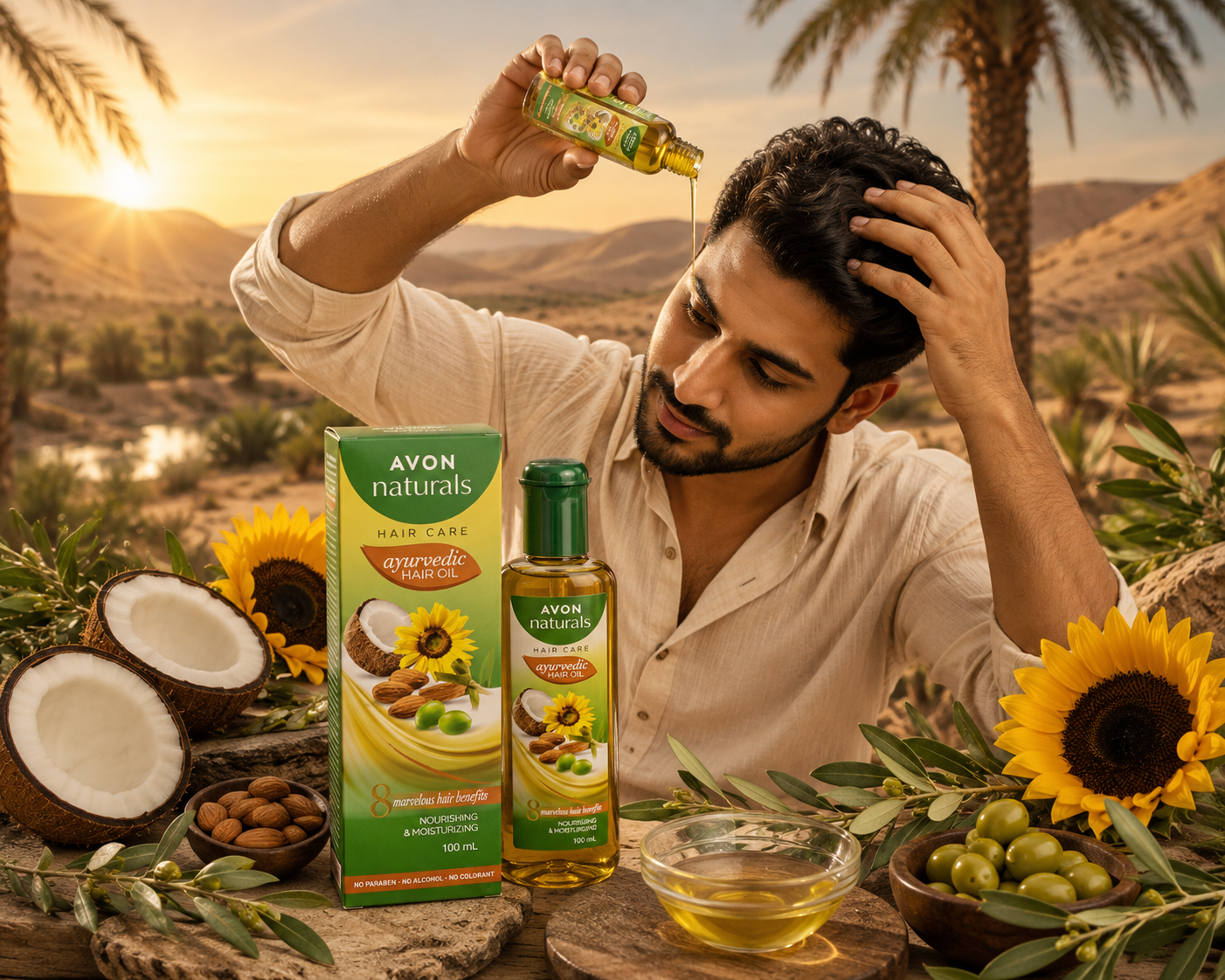 Avon naturals Hair oil
